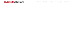 Desktop Screenshot of massifsolutions.com